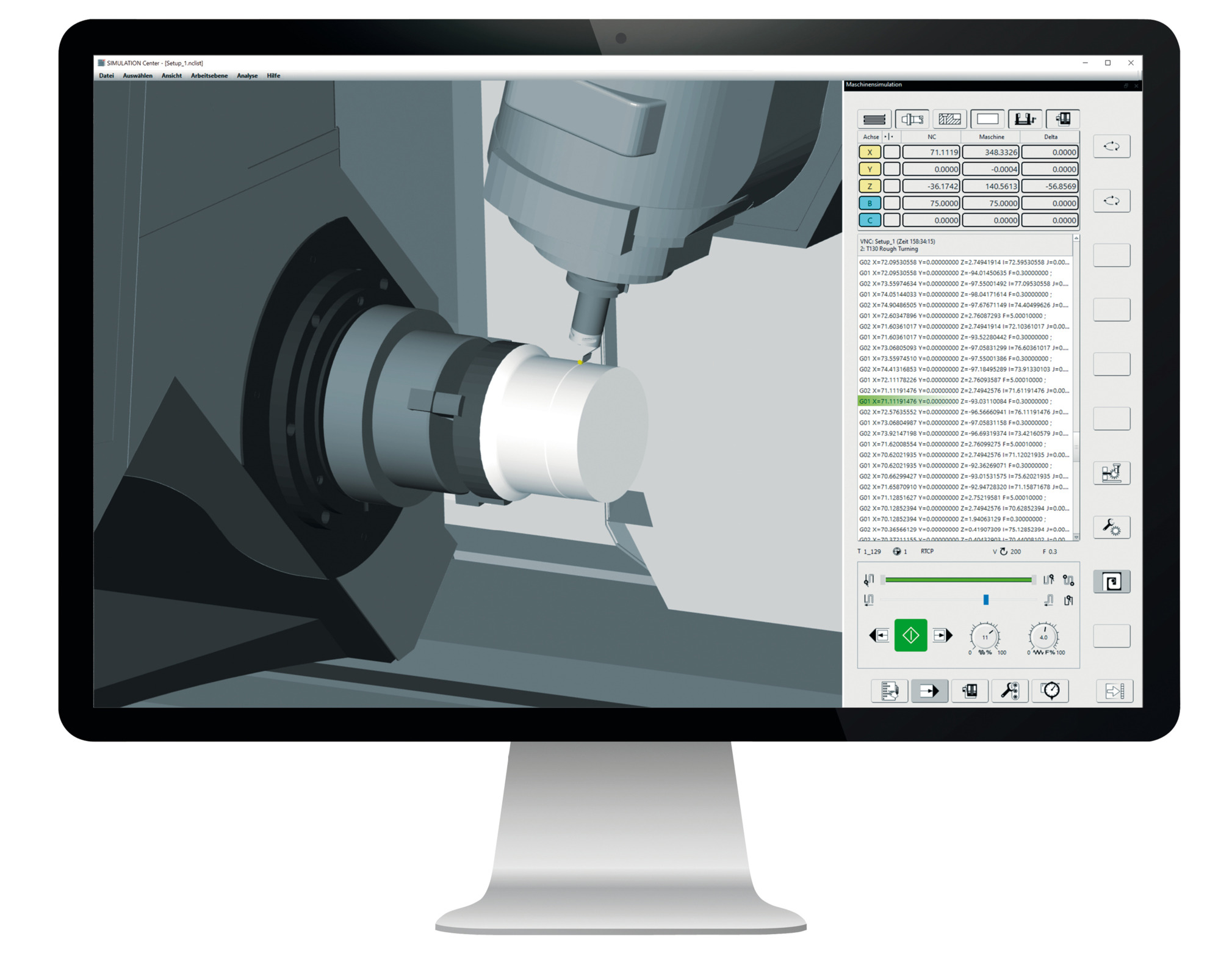 hyperMILL Postprozessoren und Simulation